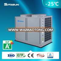 SPRSUN EVI heat pump air conditioner for floor heating and home cooling functions